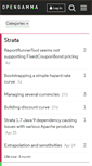 Mobile Screenshot of forums.opengamma.com